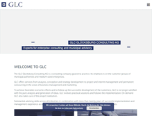 Tablet Screenshot of glc-group.com